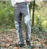 Hiking pants outdoor sports camping trekking fishing 2-section pants unisex