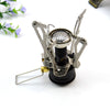 BBQ Burner Stove Camping Gas Stoves Portable Folding Mini Burner Electronic Ignition with Box